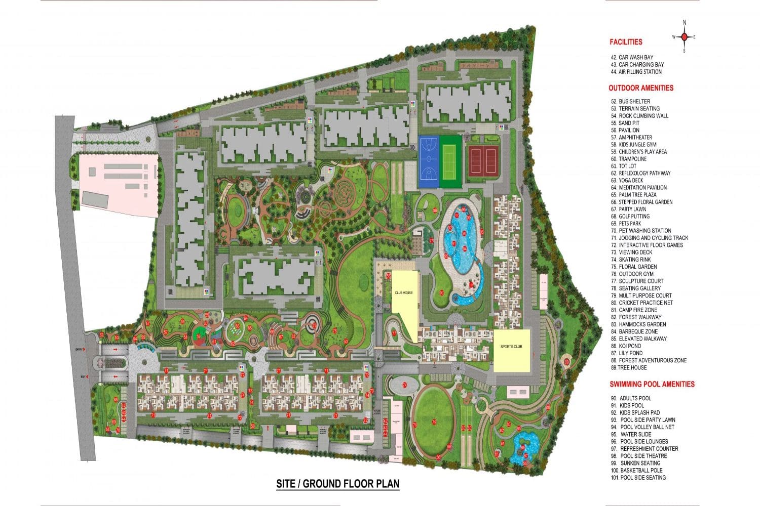 Casagrand Casablanca Master Plan Casagrand Casablanca Master Plan